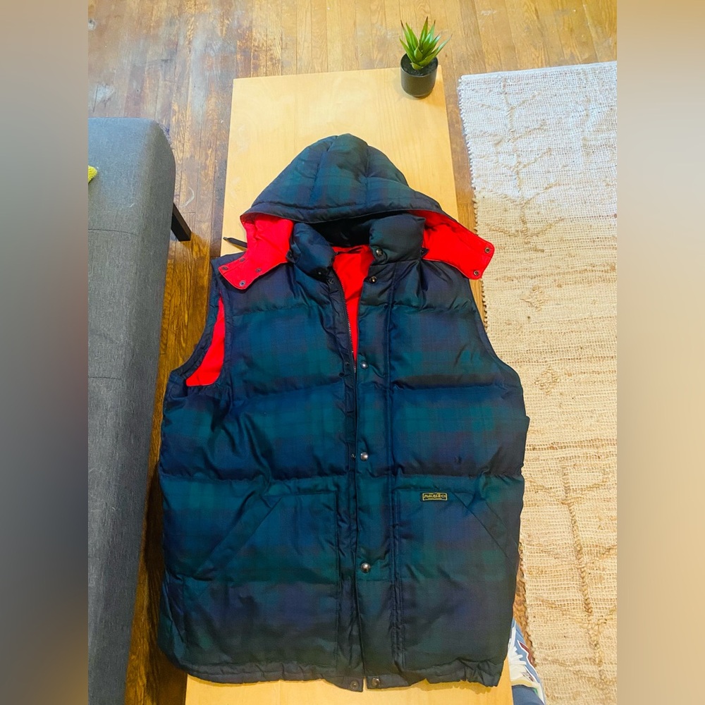 Polo by Ralph Lauren vintage tartan puffer vest

XL mens